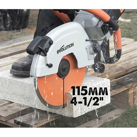 evolution concrete saw manual